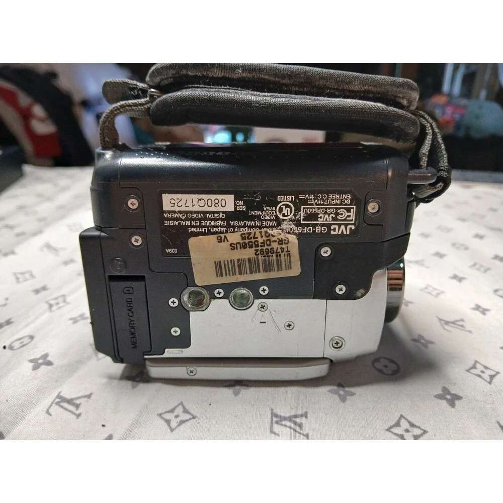 JVC GR-DF550U MiniDV Camcorder As Is No Battery No Charger
